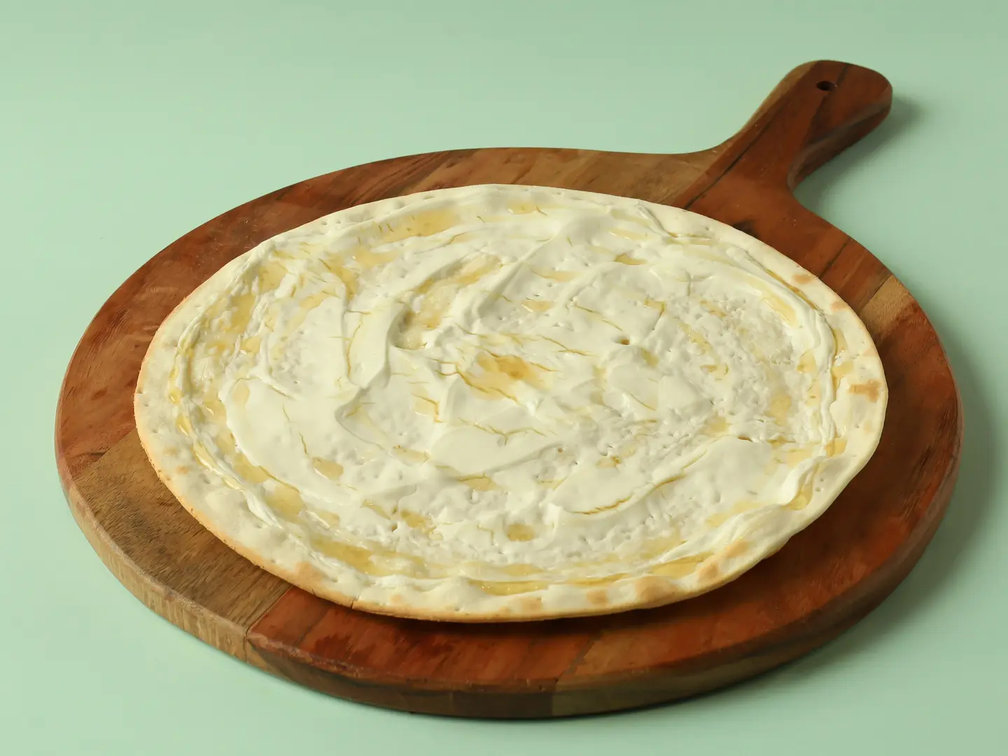 فطيرة لبنة مع عسل