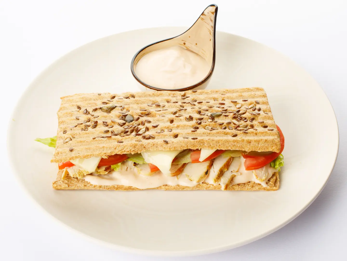 ساندويتش دجاج سبايسي