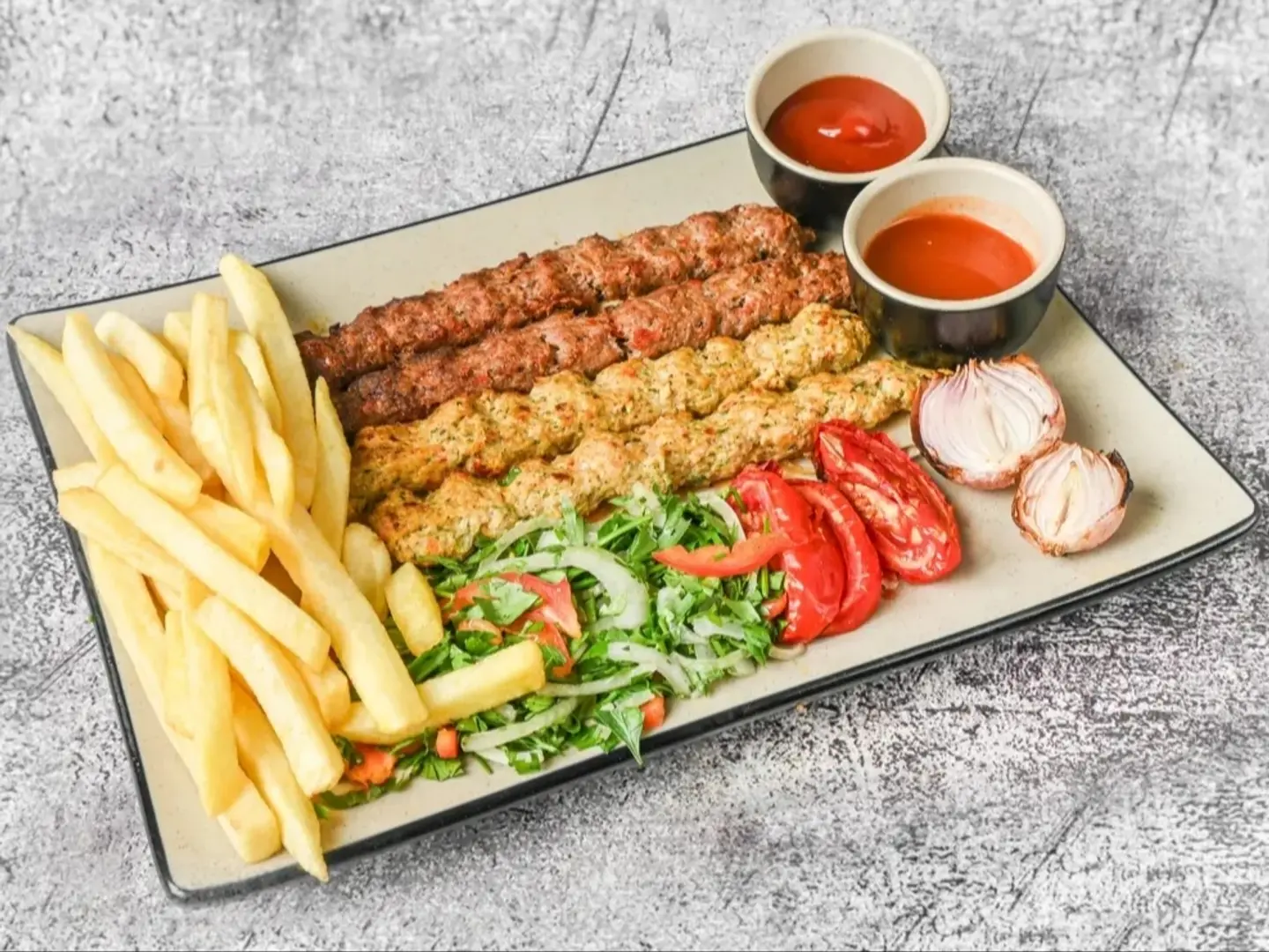 Mix Kebap Meet And Chicken