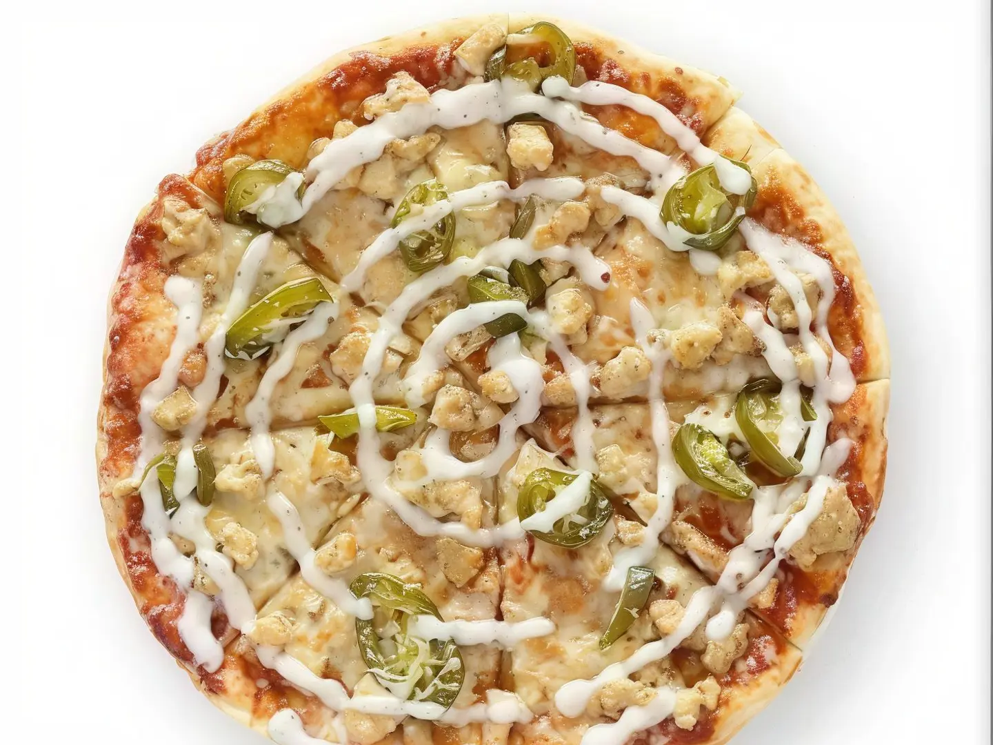 بيتزا رانش وسط