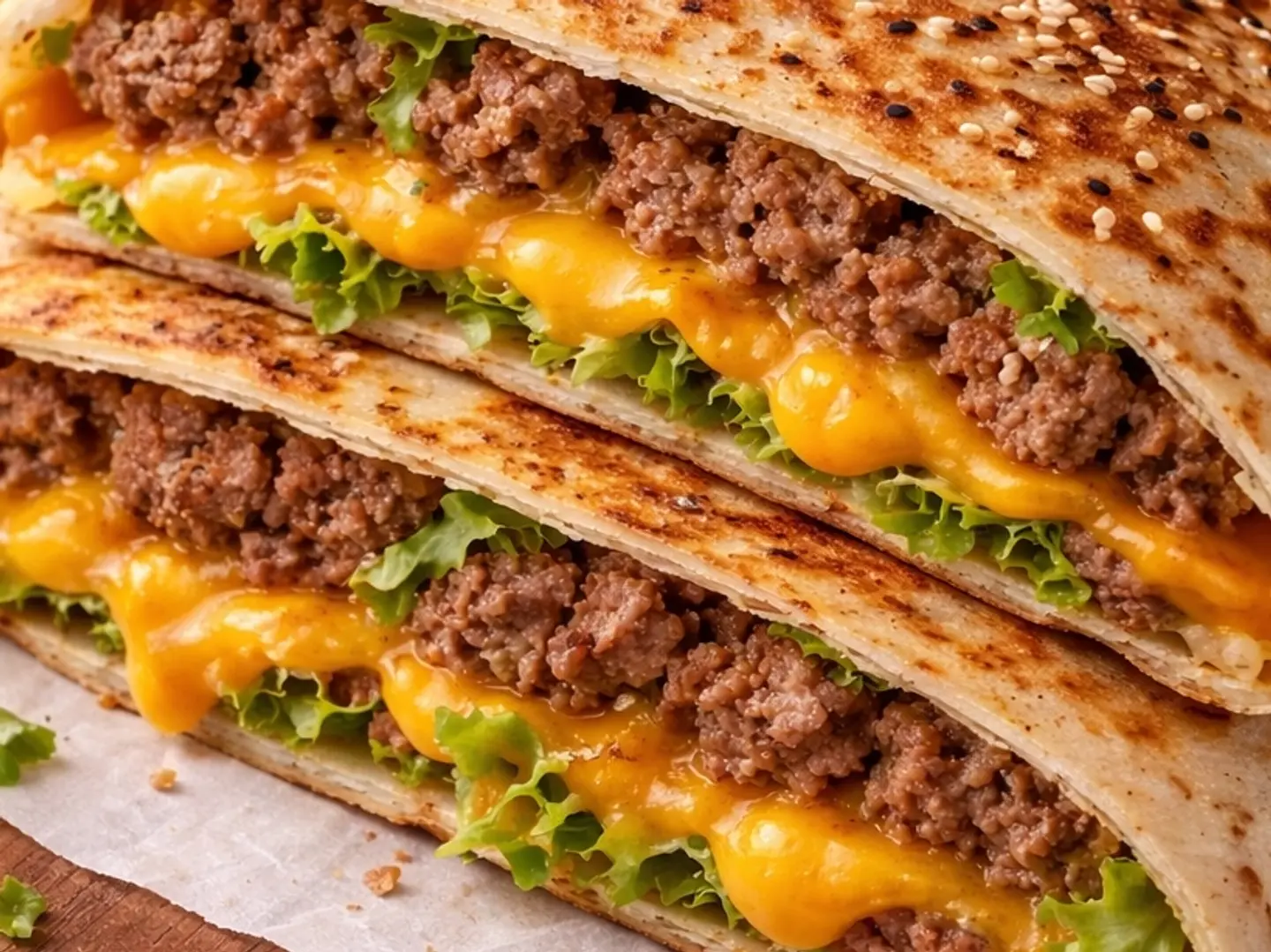 اوفن برجر لحم. بلفرن