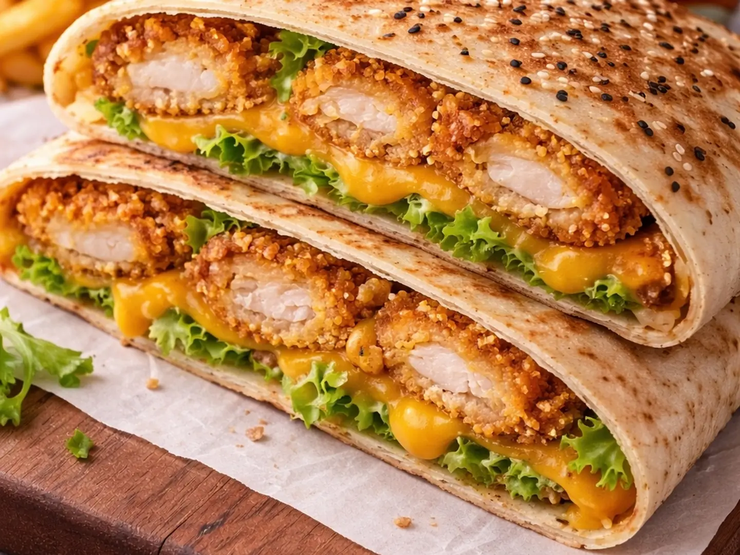 اوفن برجر دجاج بلفرن