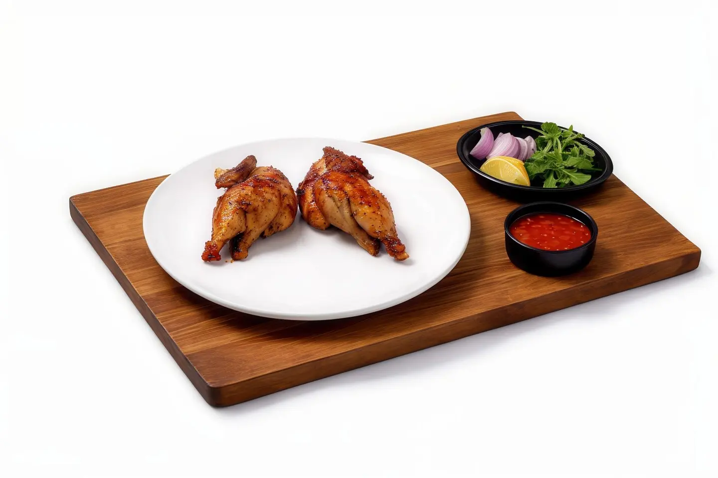 دجاج شواية ساده - نص حبة دجاج