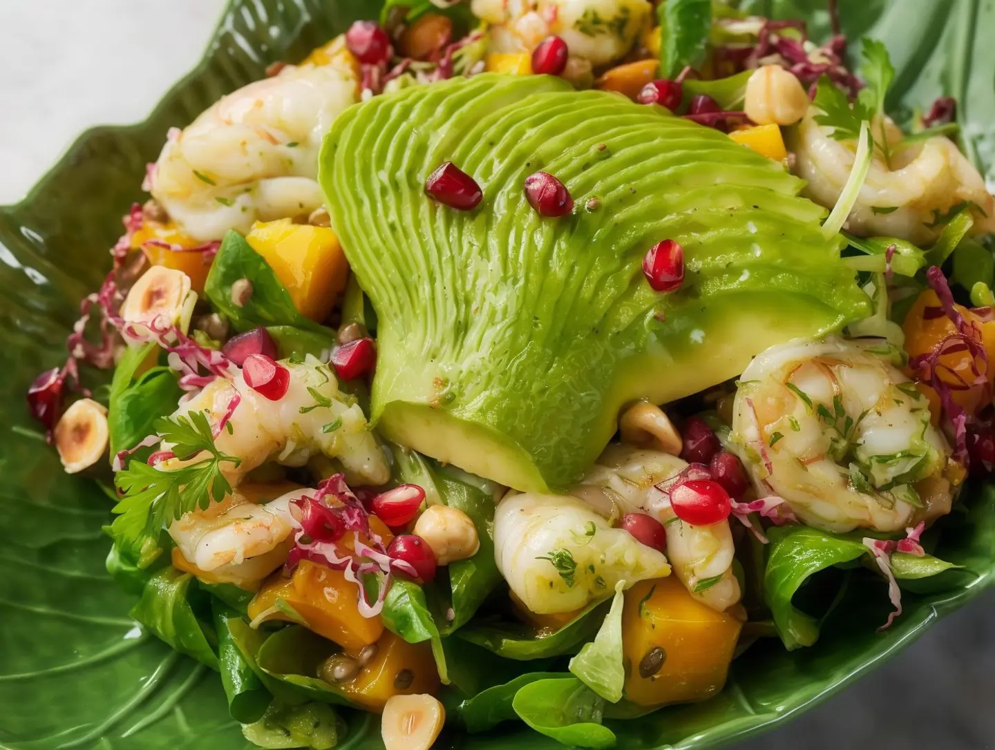 Salade Crevettes Et Mangue