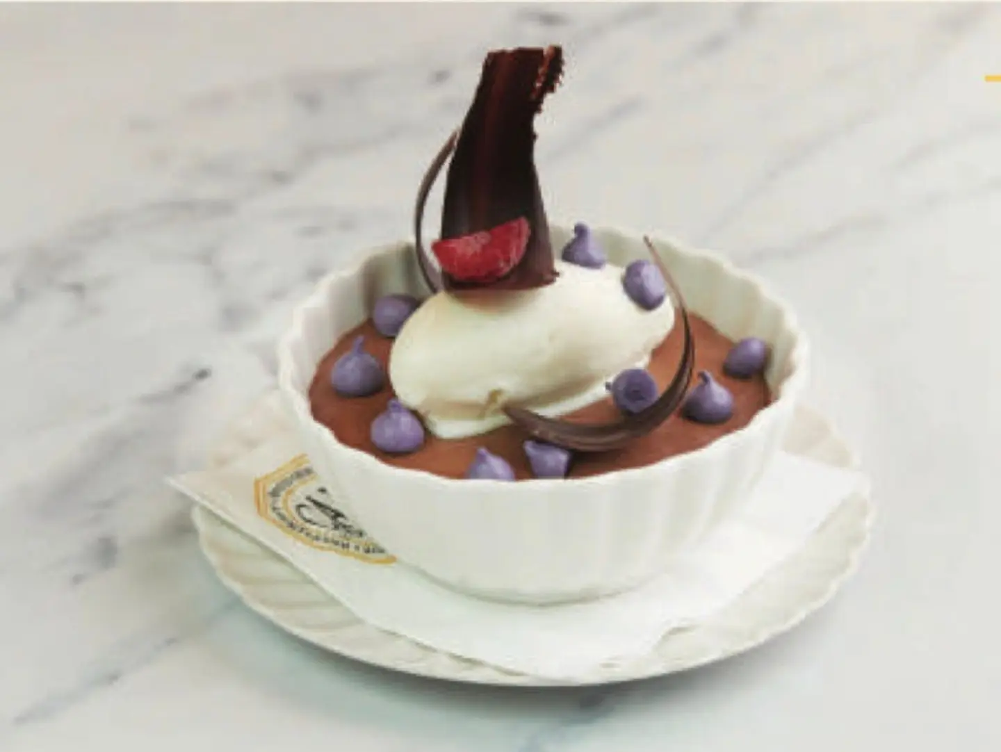 Mousse Chocolat à La Lavande
