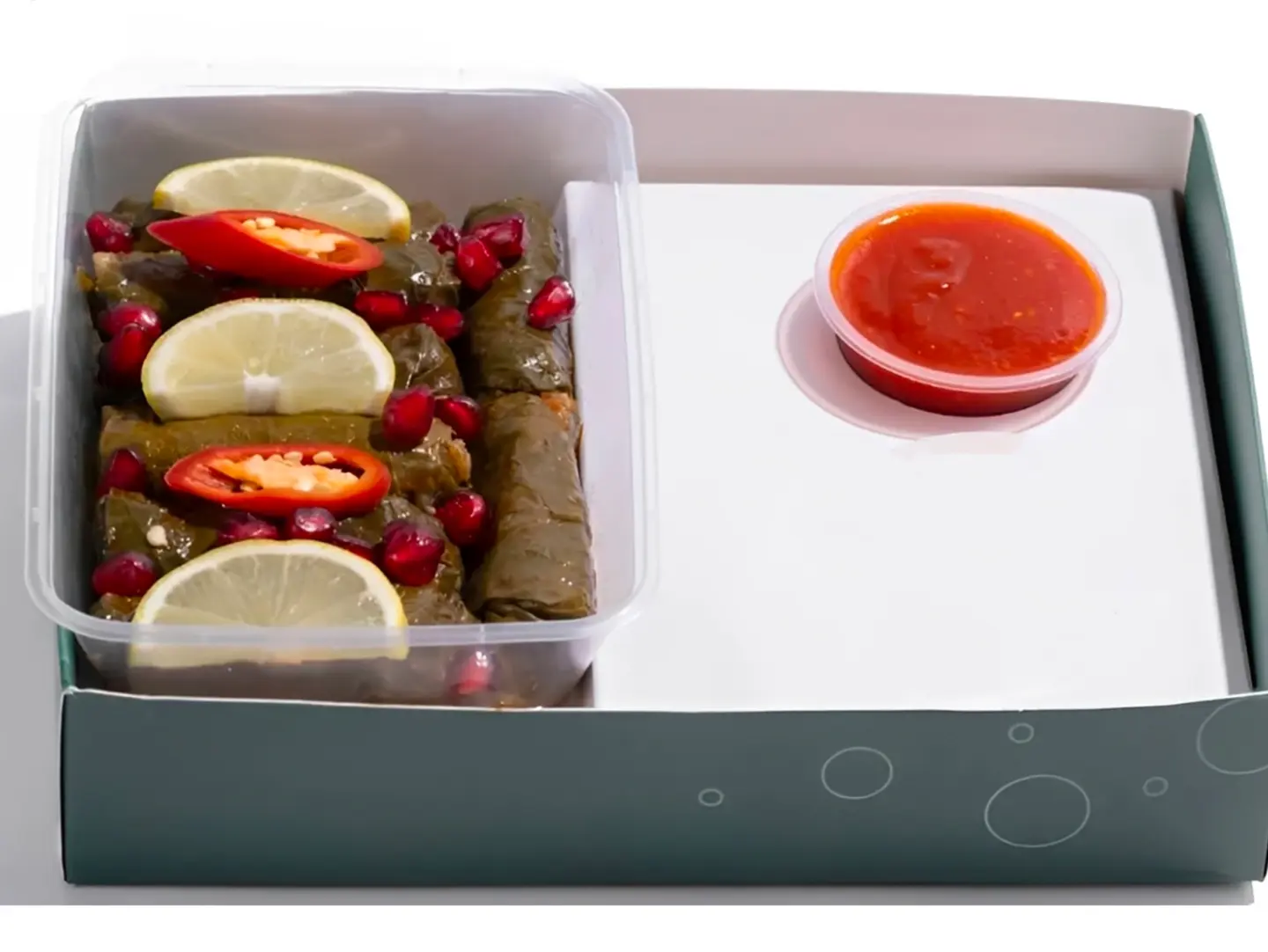 Spicy Grape Leaves