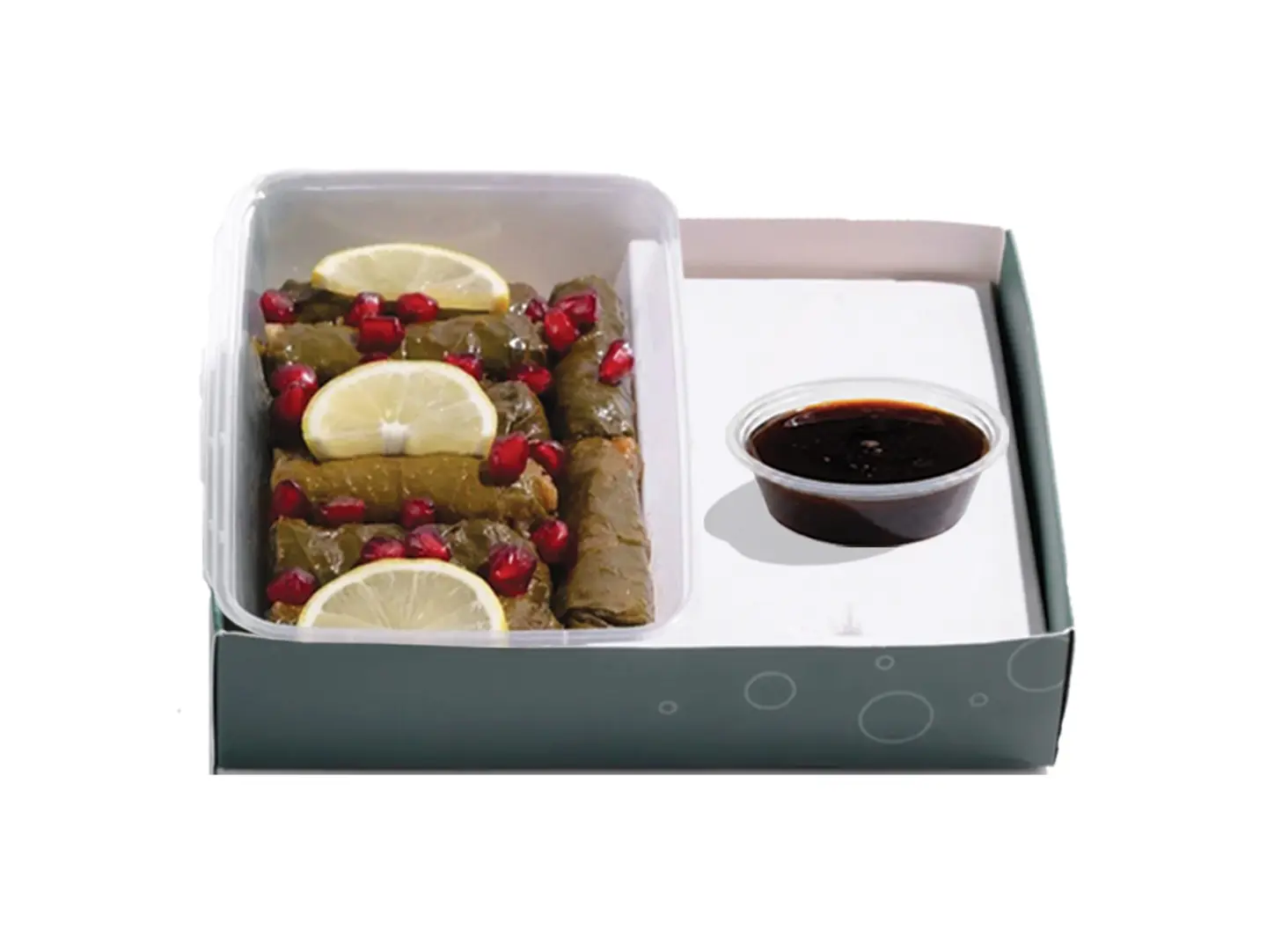 Grape Leaves With Pomegranate Molasses