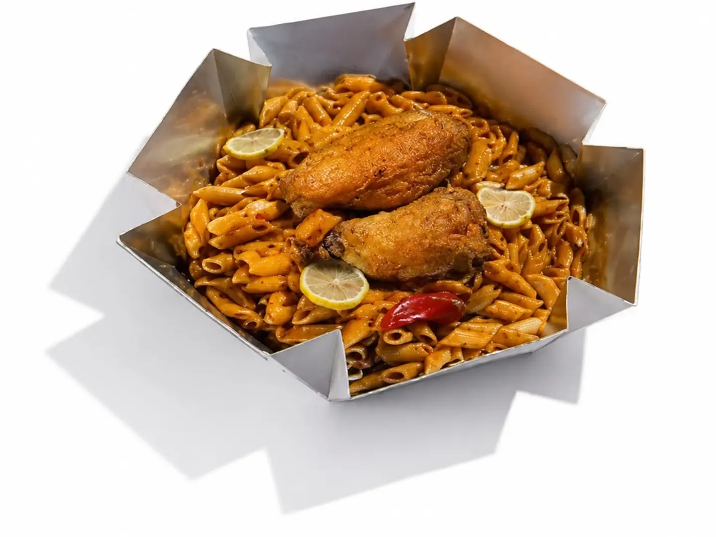 Pressure Pasta With Half A Chicken