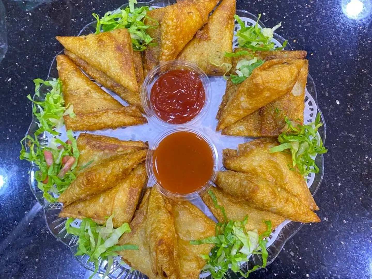 صحن سمبوسة مناسبات