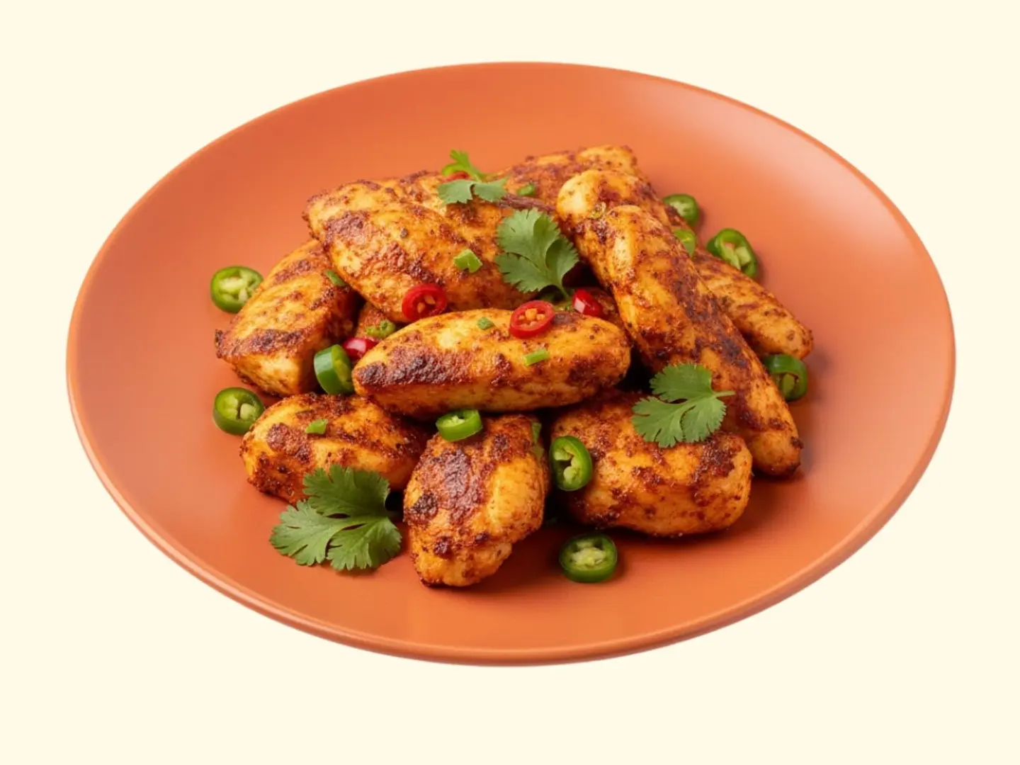 وجبة دجاج سبايسي