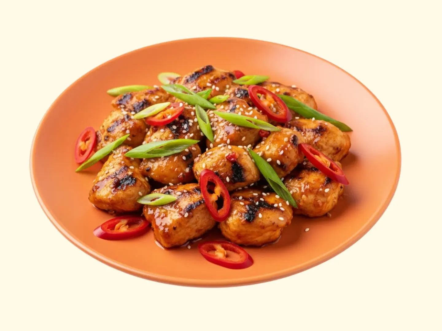 وجبة دجاج آسيوي