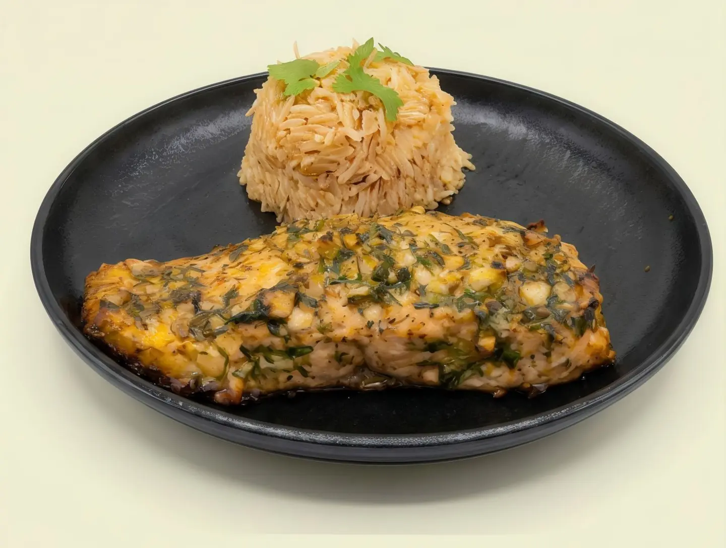 وجبة سالمون