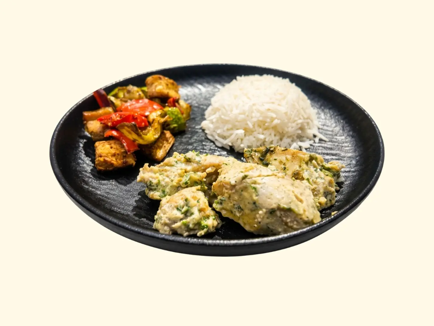 وجبة سمك بالكريمة