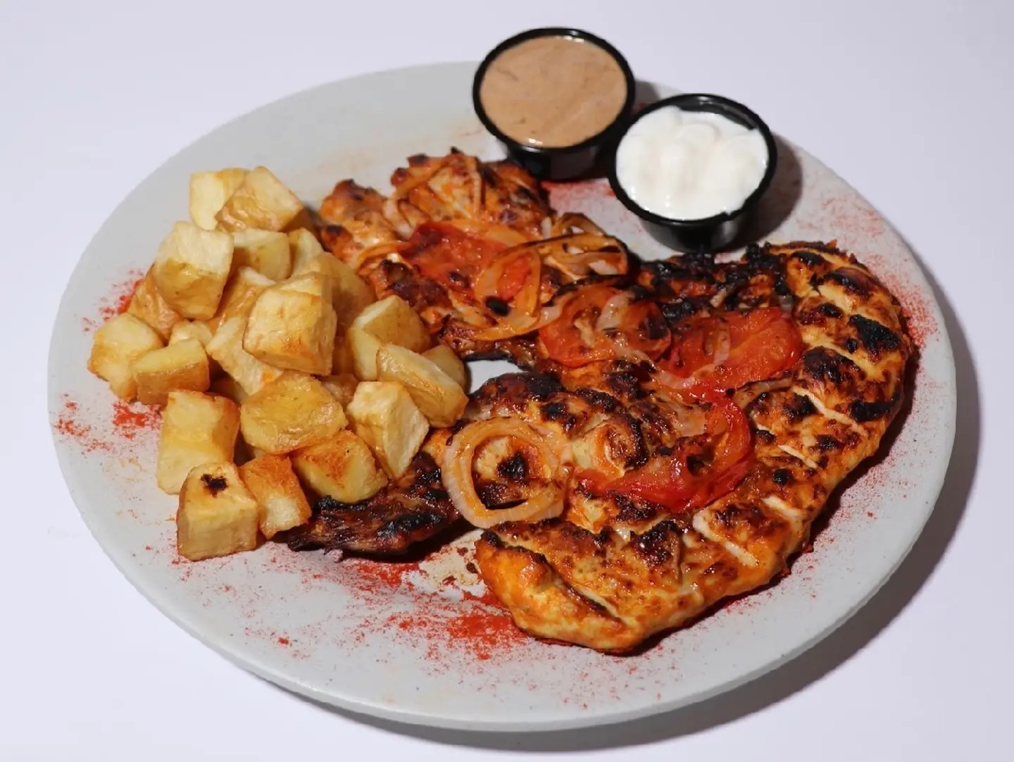 Half Grilled Chicken