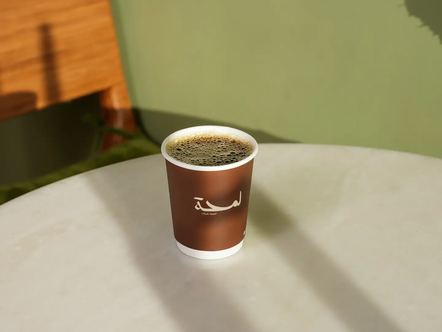 قهوة اليوم حار كبير