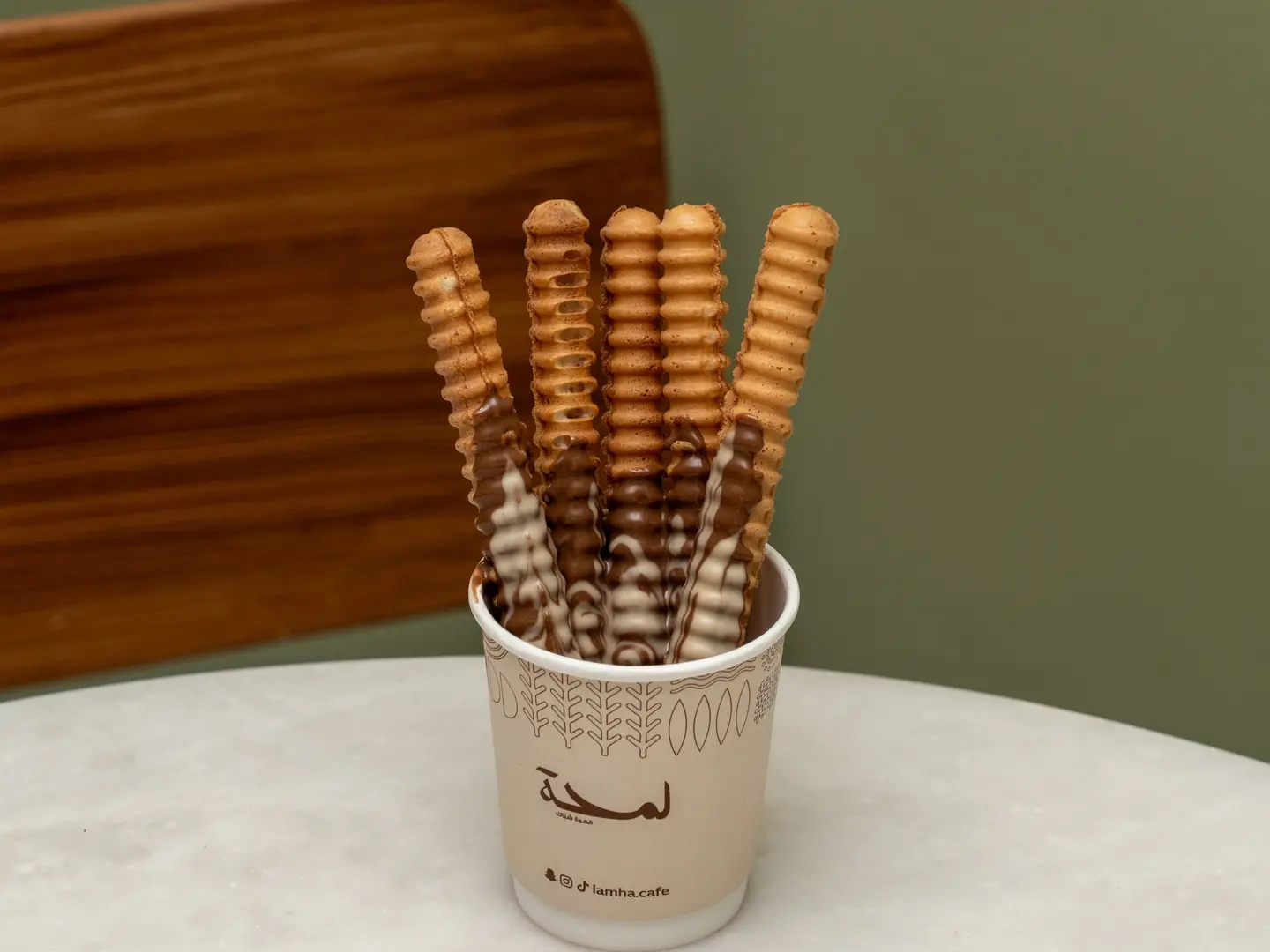 Chocolate Waffle Fingers