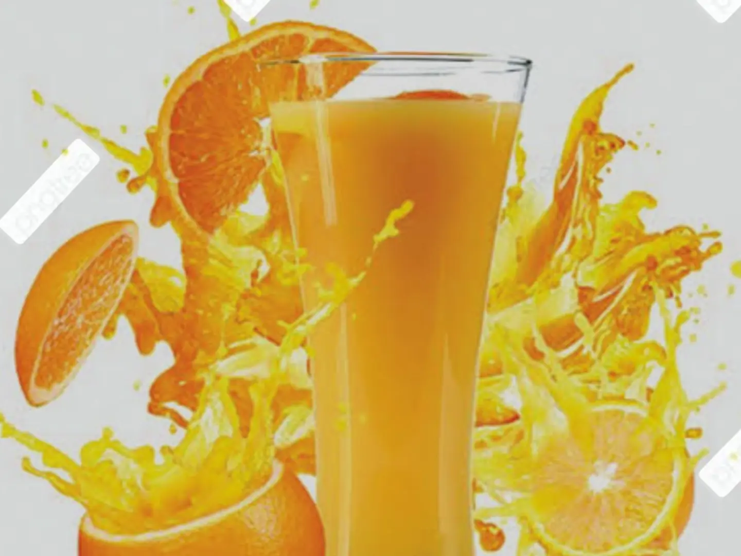 عصير برتقال طبيعي 1 لتر