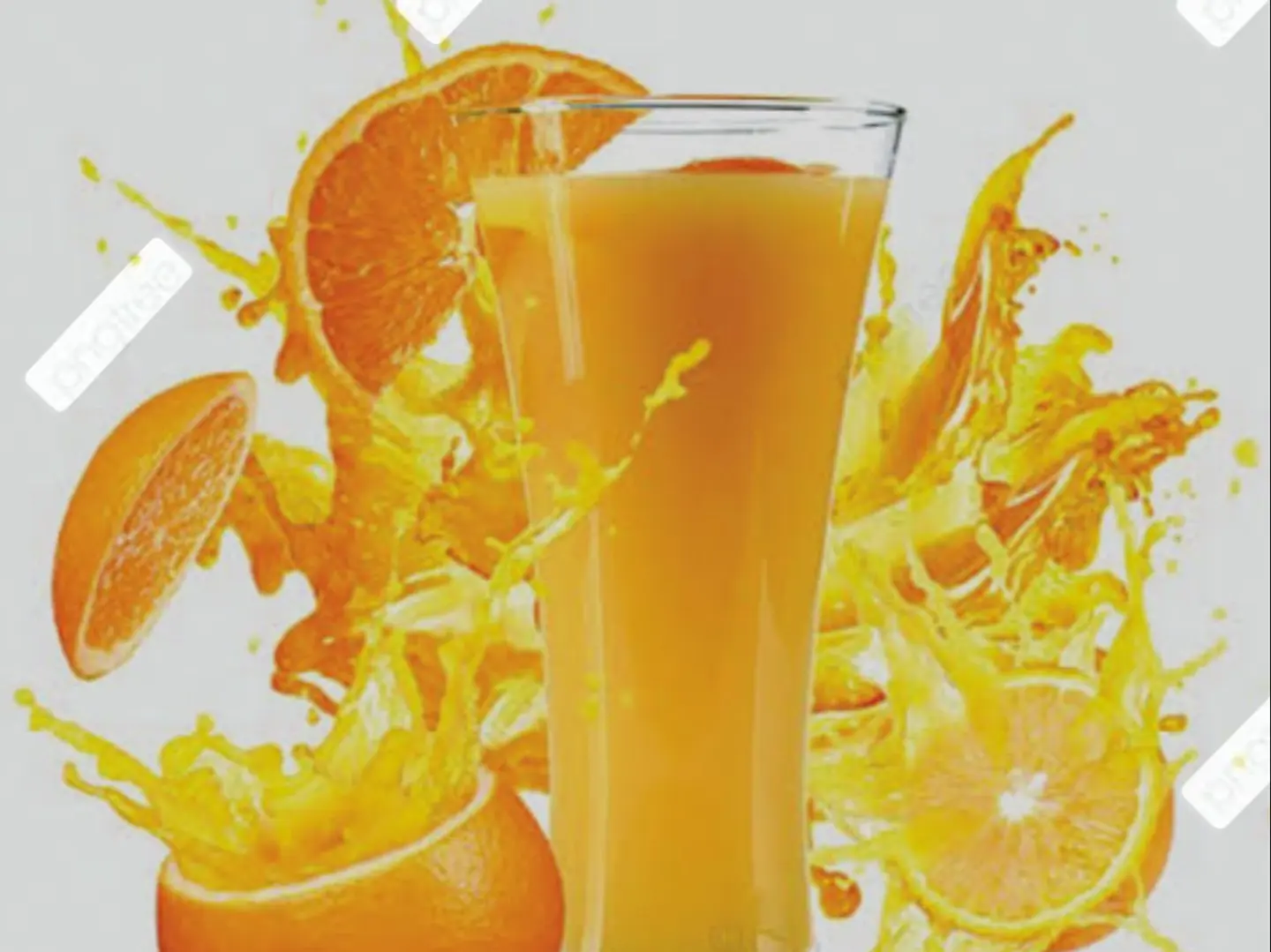 عصير برتقال طبيعي 0.5 لتر