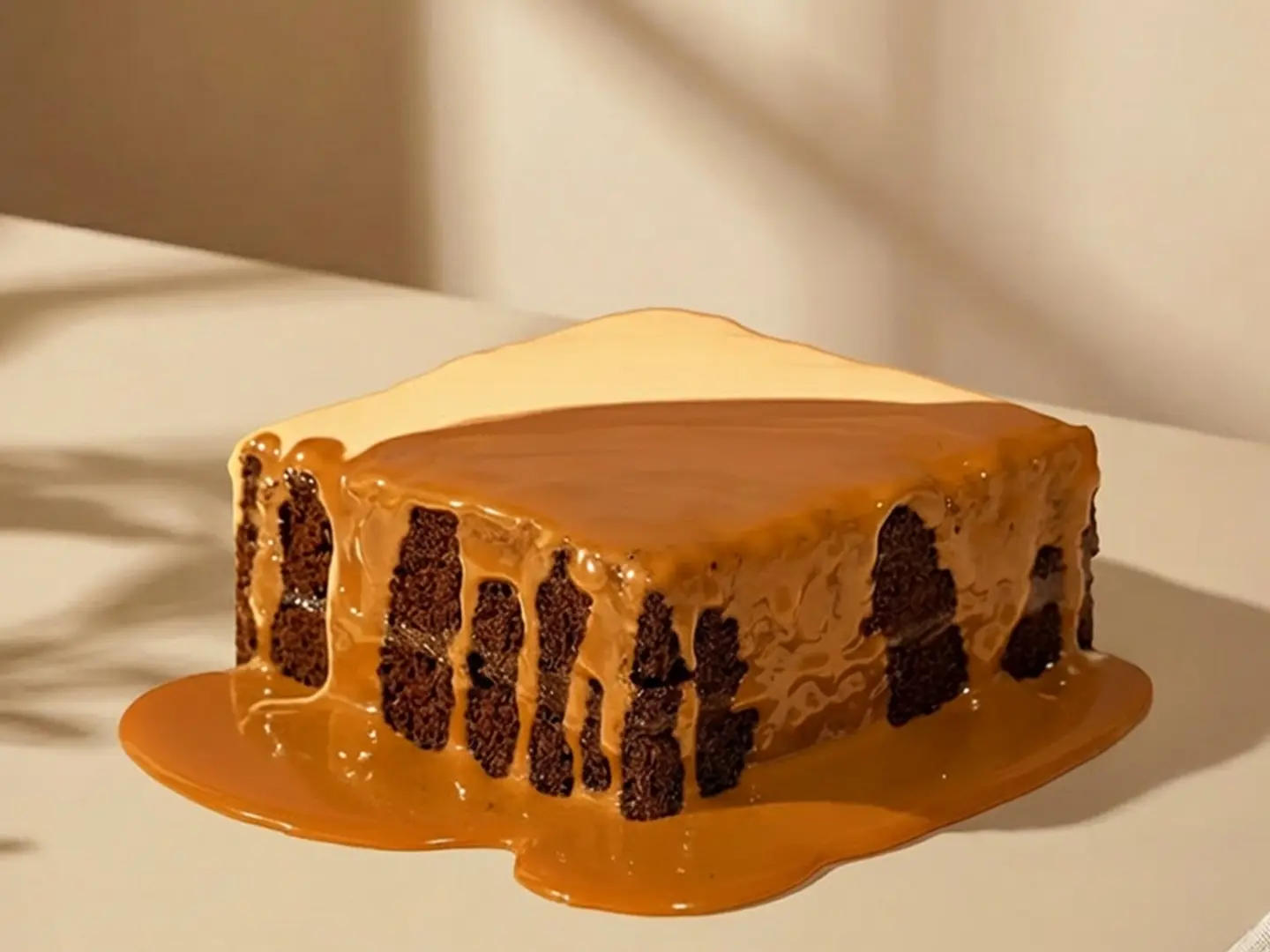 كيكة البودينج