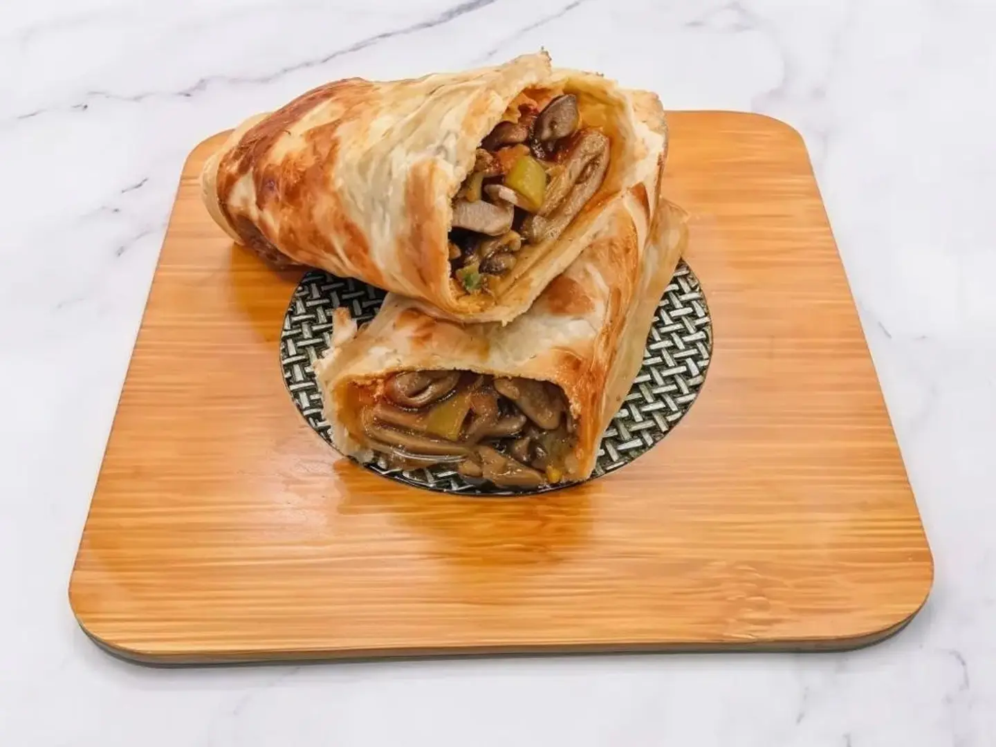 فطيرة كبدة بالجبنة