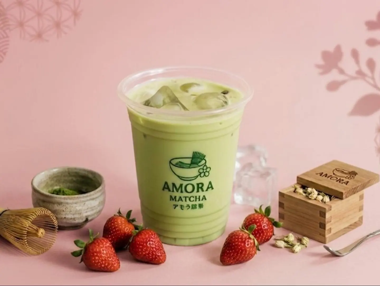 Strawberry Matcha