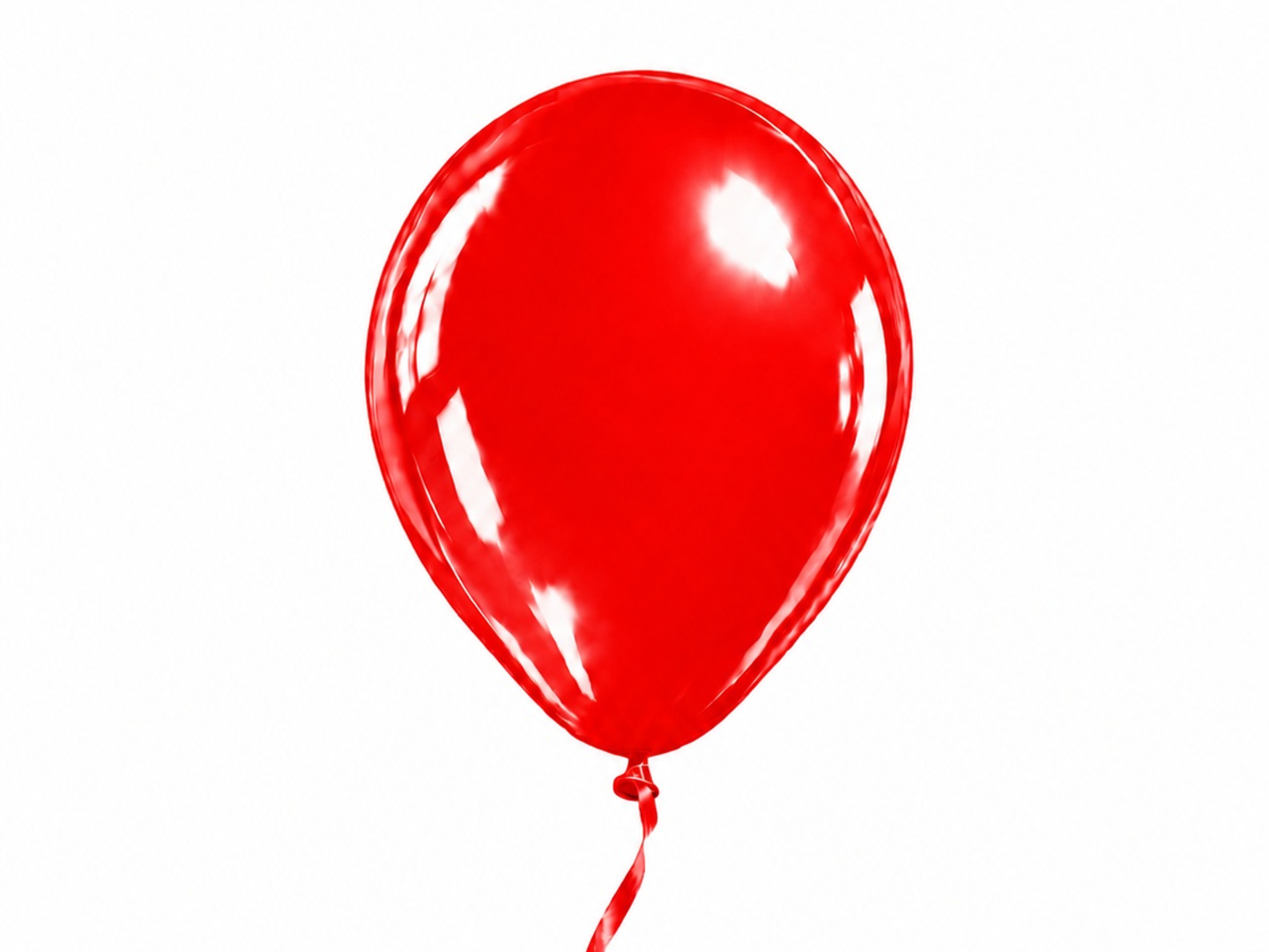Red Helium Balloon