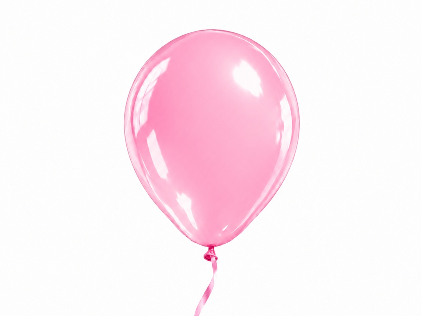 Pink Helium Balloon