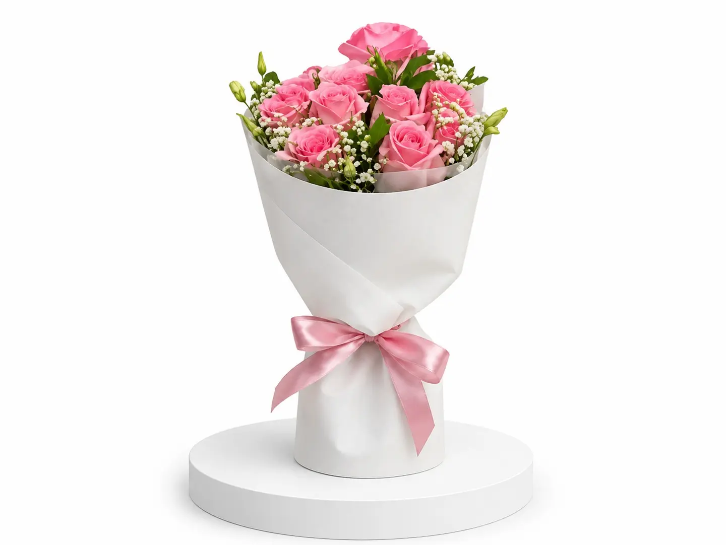 Pink Rose Bouquet