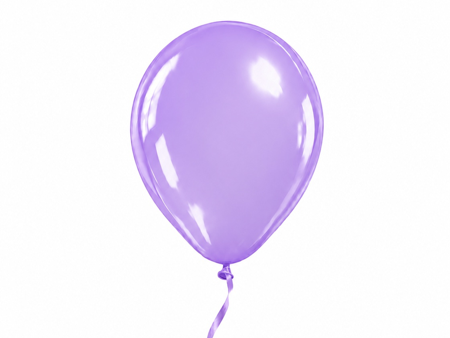 Purple Helium Balloon