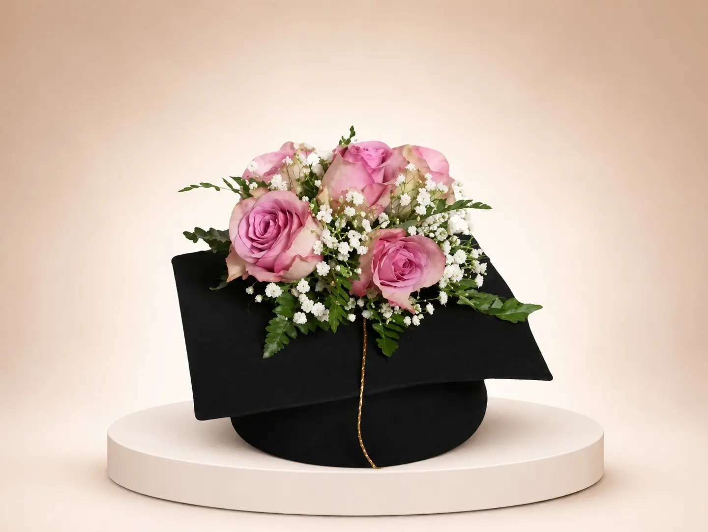 Natural Graduation Hat
