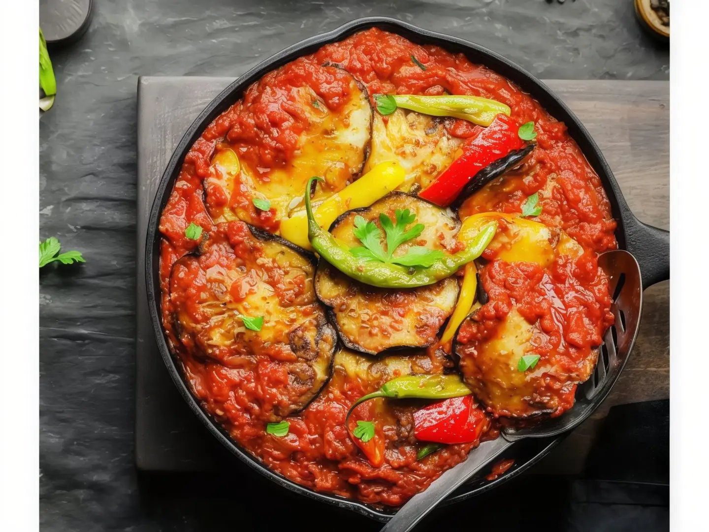Mousagah With Ground Beef