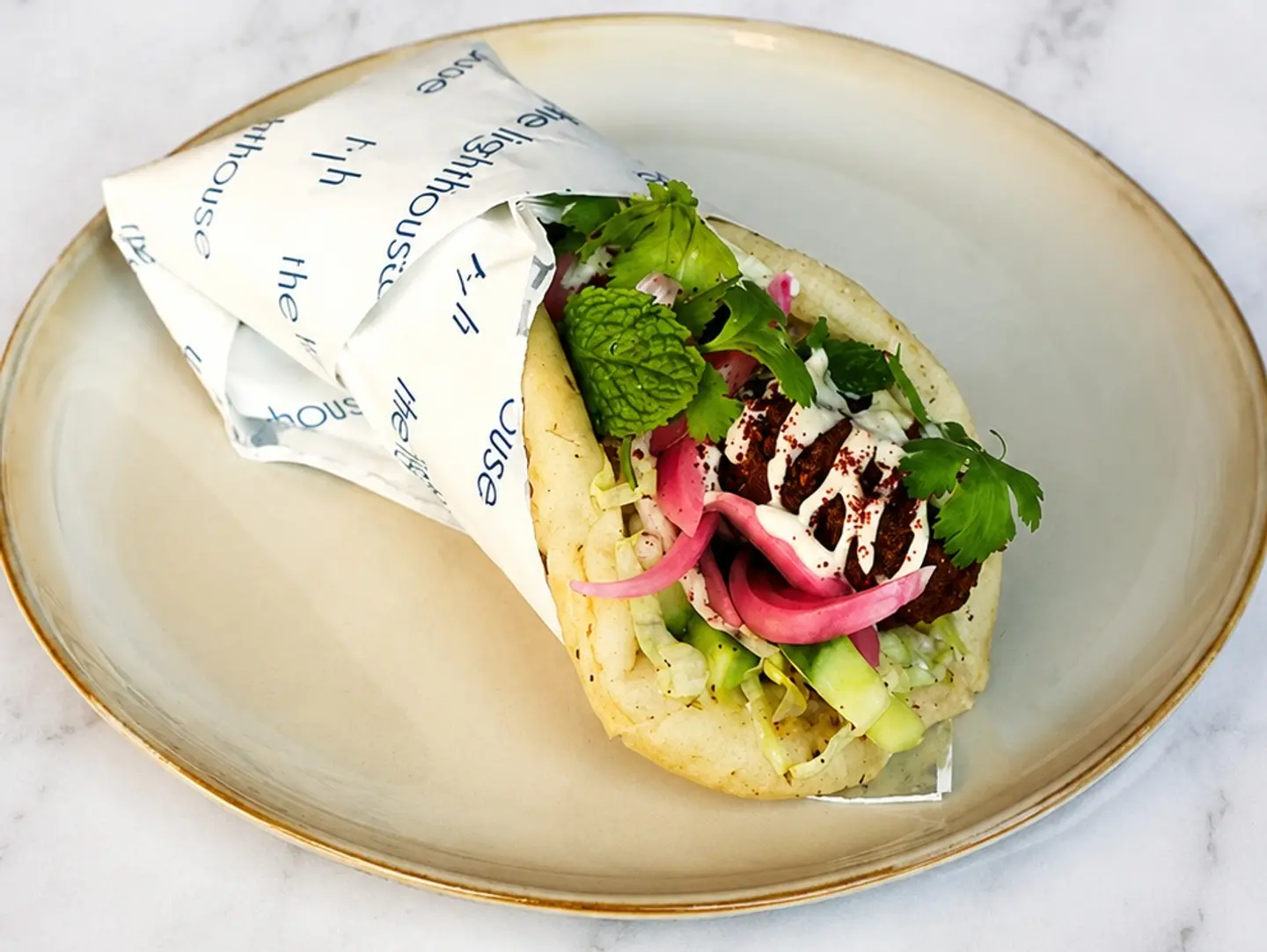 Falafel Souvlaki