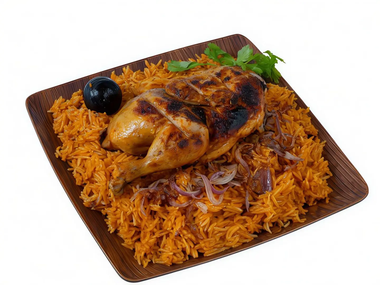 Half Chicken Kabsa
