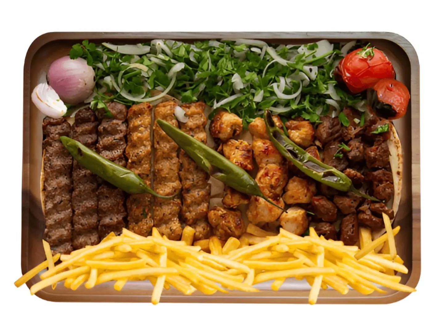 Mixed Grill Platter 16 Skewers