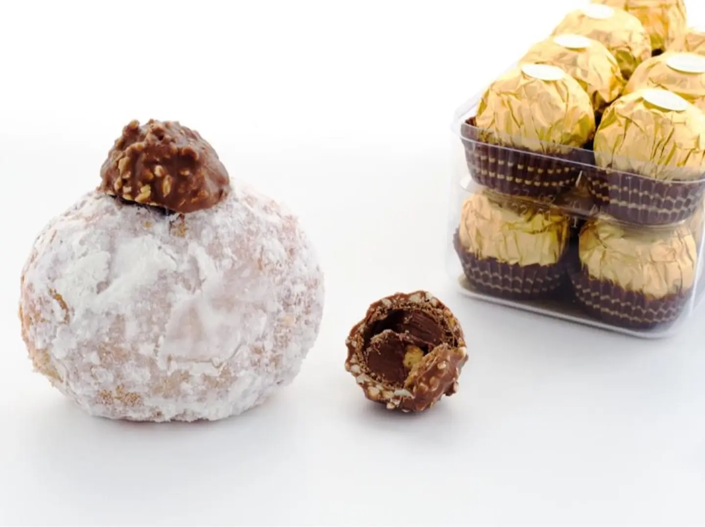 Ferrero Rocher Donuts