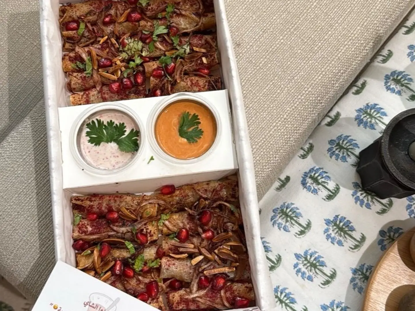 مسخن بالدجاج