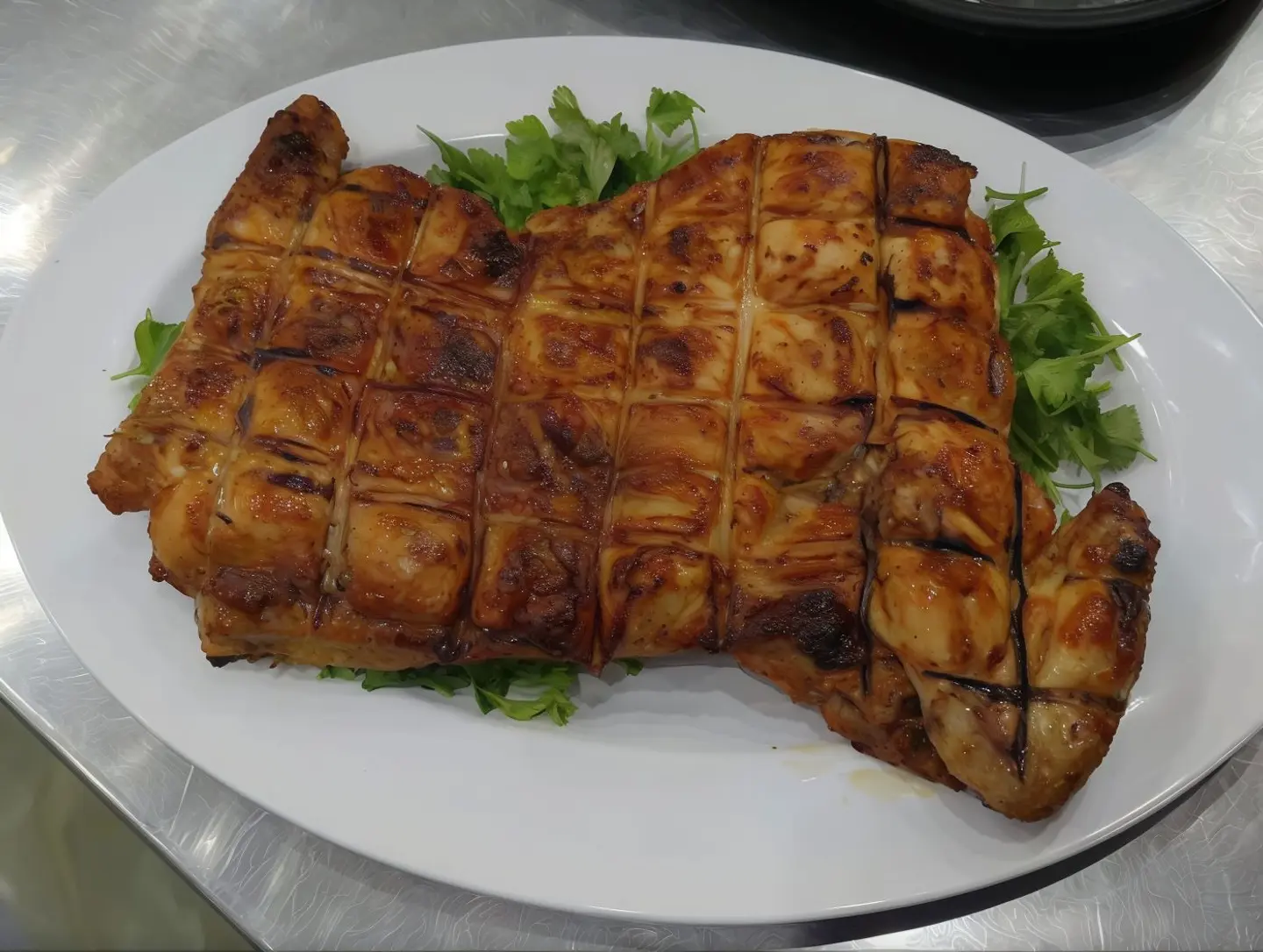 نص دجاج تكا