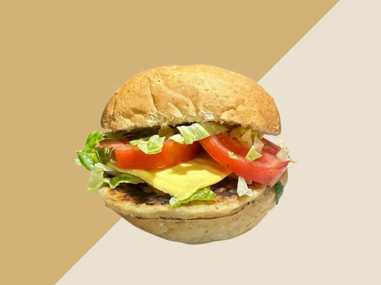 Double Grilled Chicken Burger