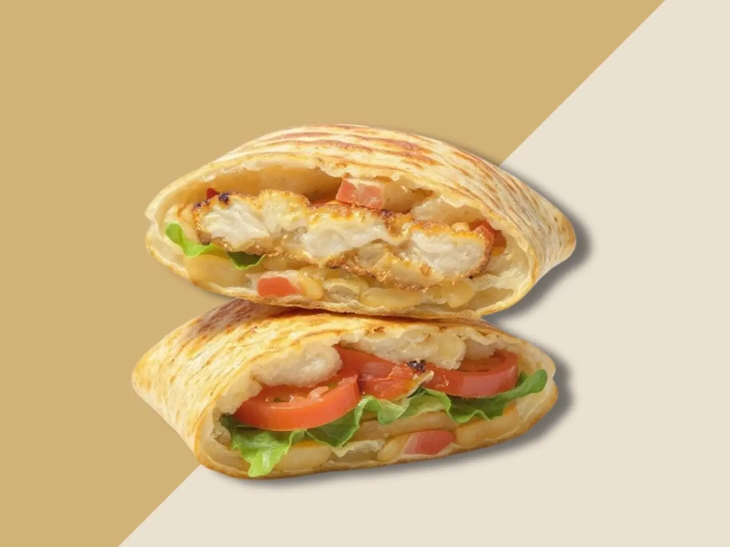 Double Bbq Chicken Tortilla Burger