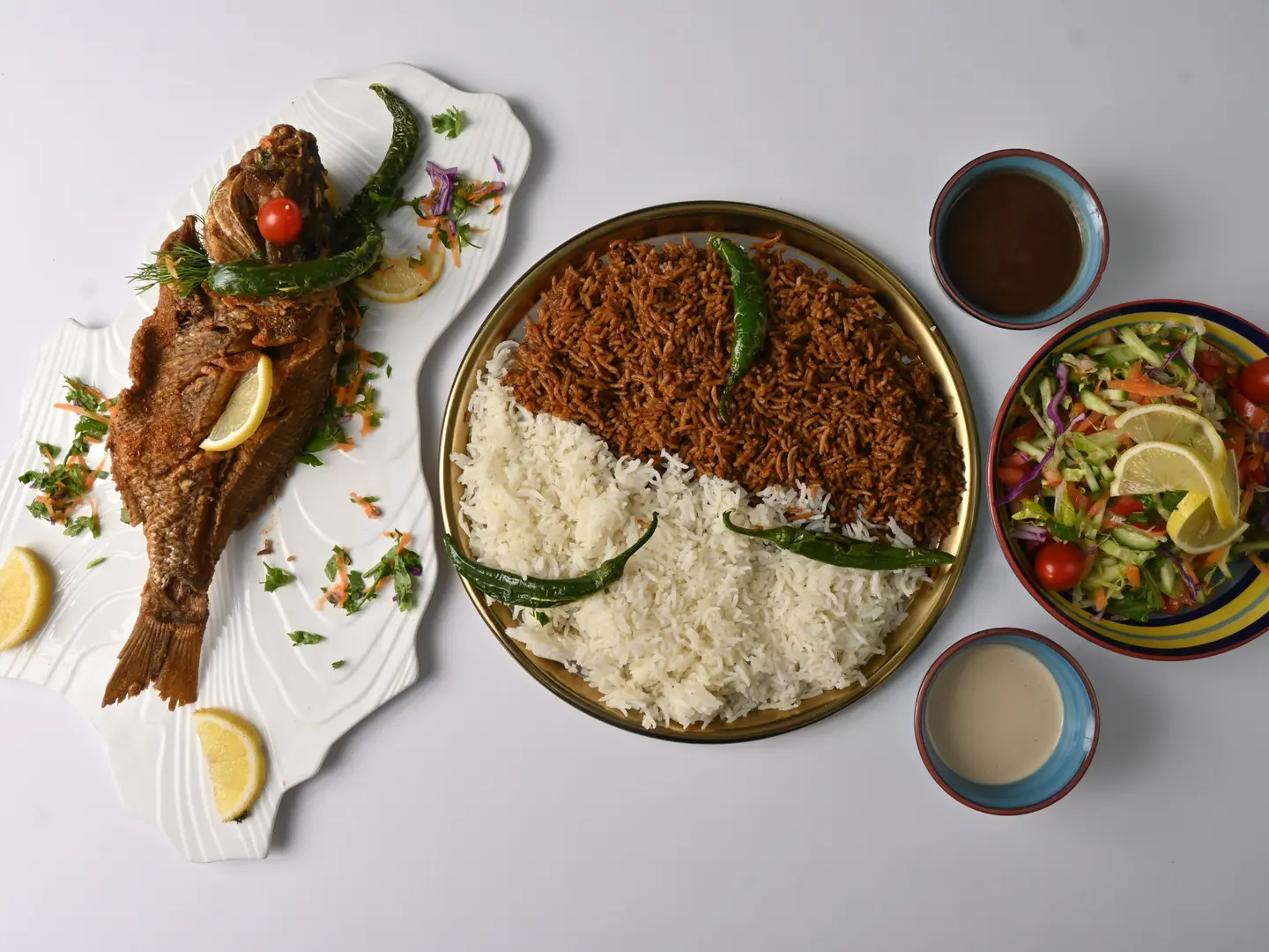 وجبة شعور مقلي