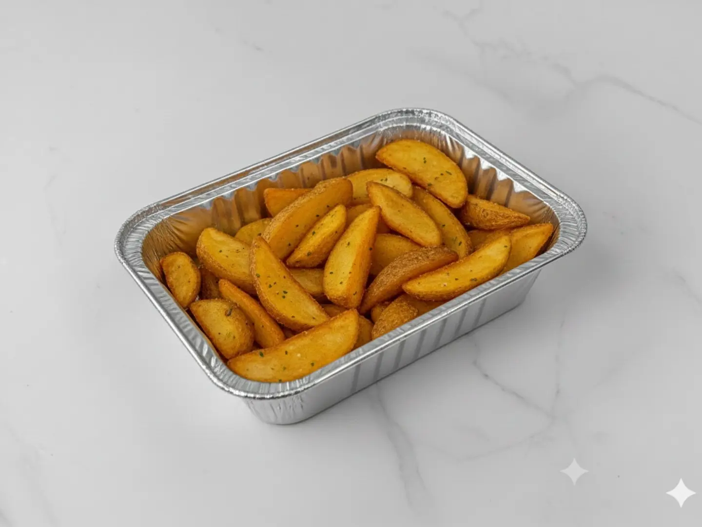 بطاطس ودجز مقرمشة