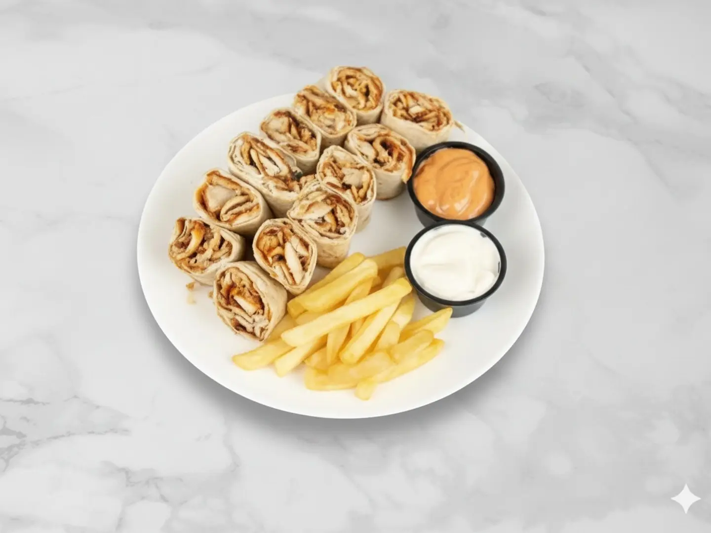 وجبة زنجر مقرمشة عربية