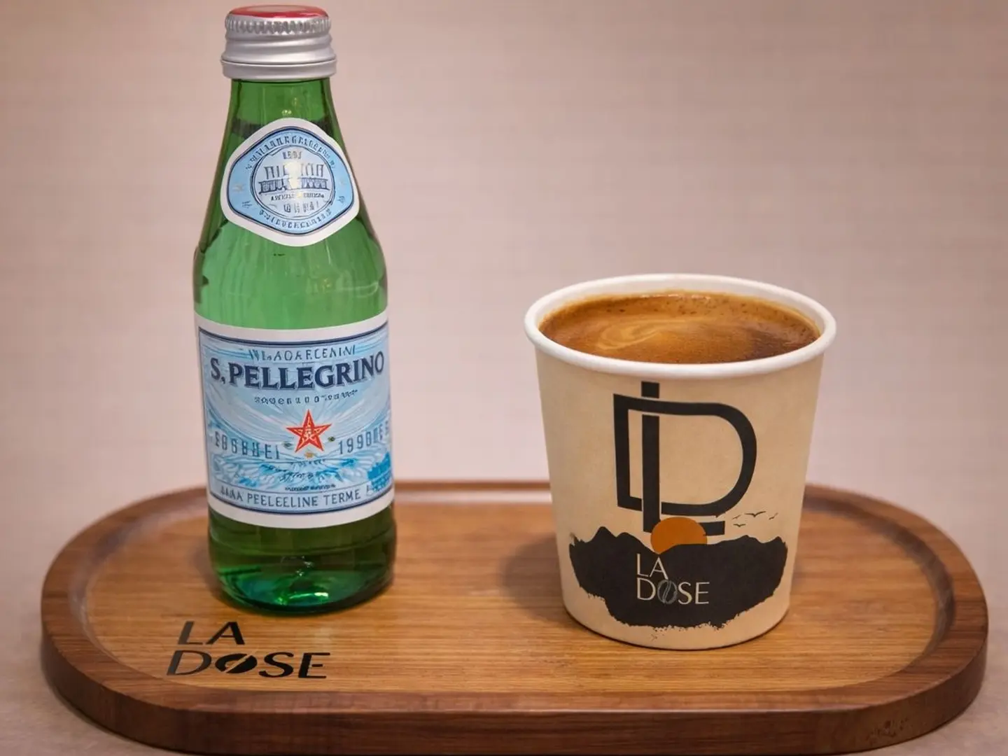 Espresso With Sparkling Water