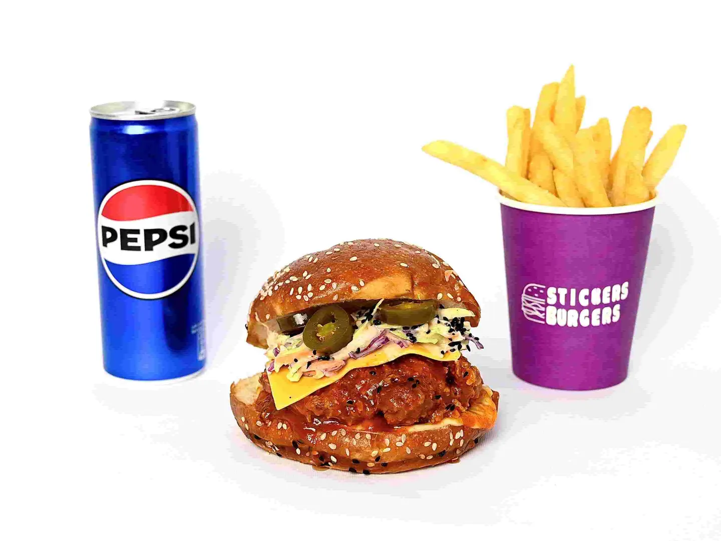 وجبة بافلو برقر