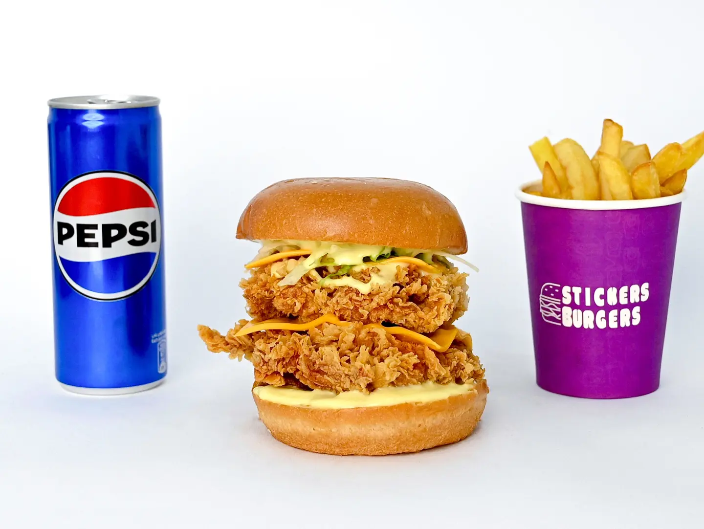 Double Chicken Burger