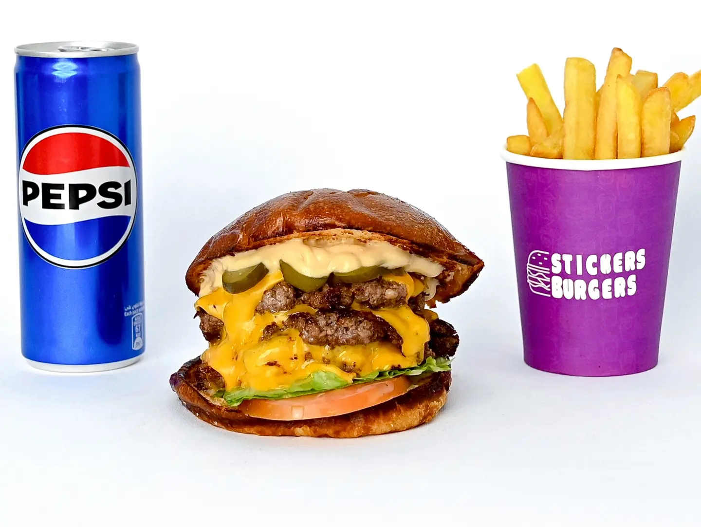 Triple California Burger