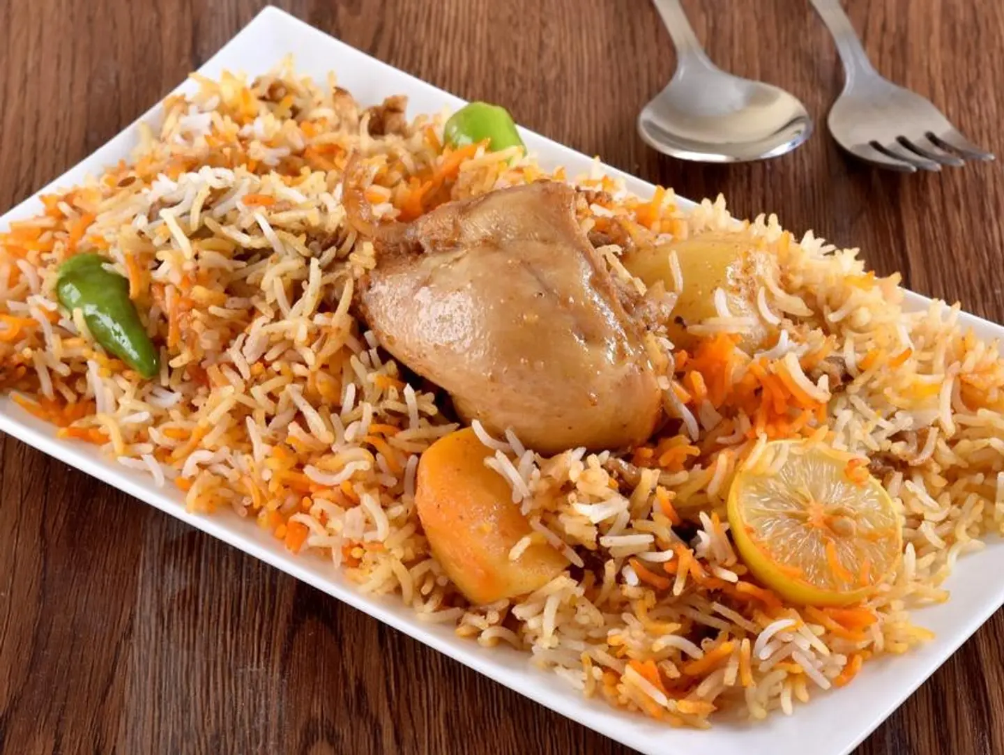 Zurbian Rice With Whole Chicken