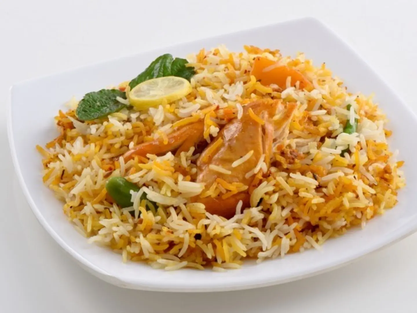 Hyderabadi Chicken Biryani Indian With Whole Chicken Hyderabadi Chicken Biryani Indian With Half Chicken