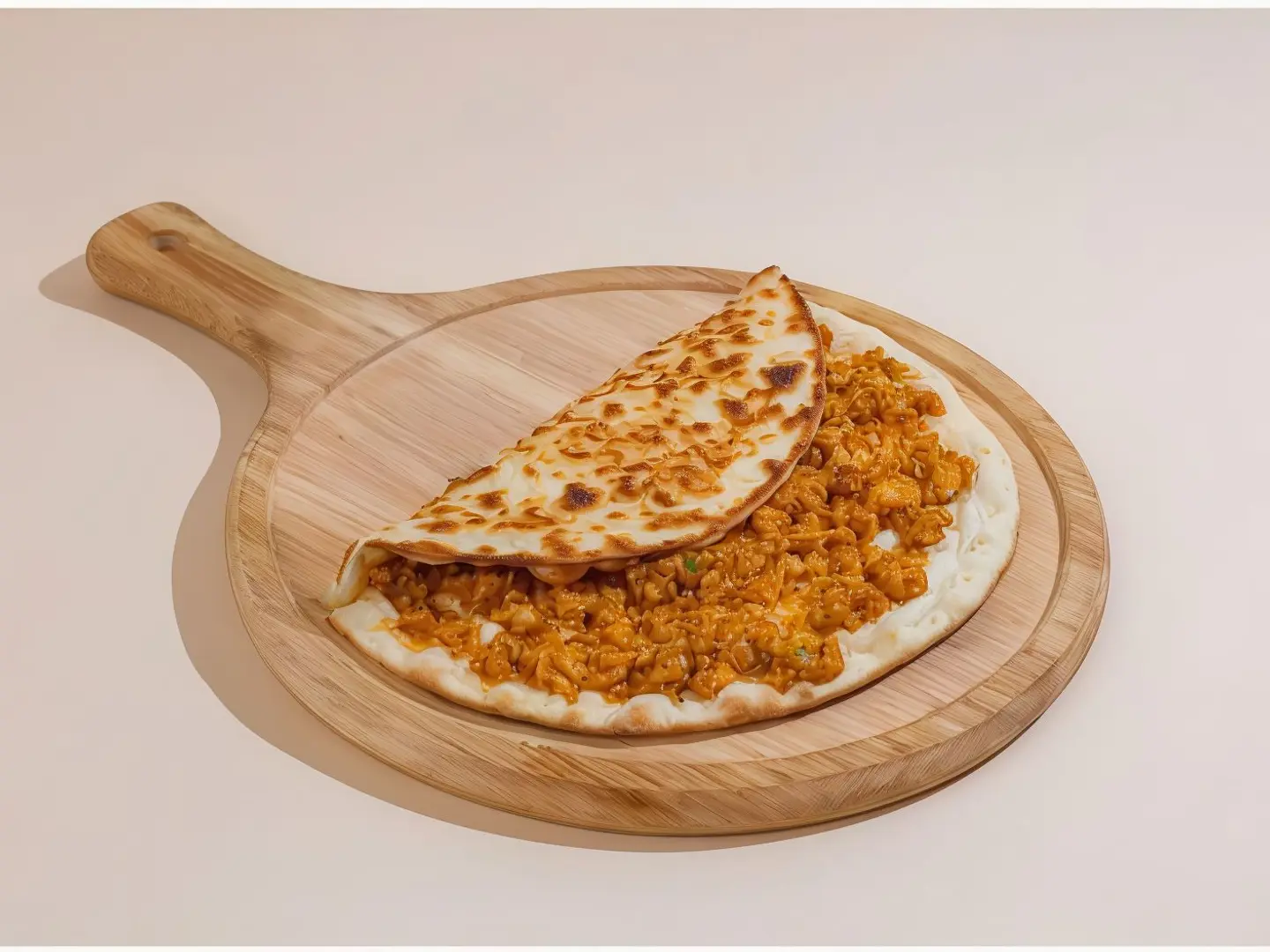 منقوشة دجاج وجبنة