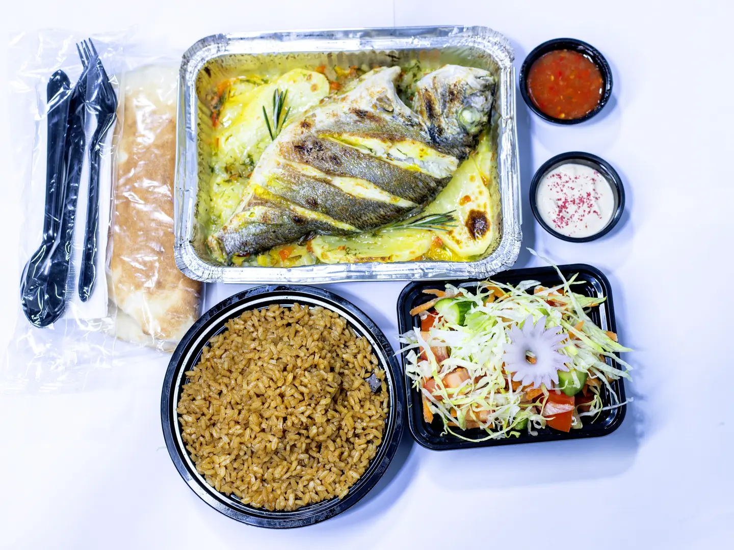 وجبة الدنيس بالبطاطس